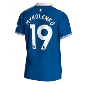 Everton Vitaliy Mykolenko #19 Hjemmebanetrøje 2023-24 Kort ærmer